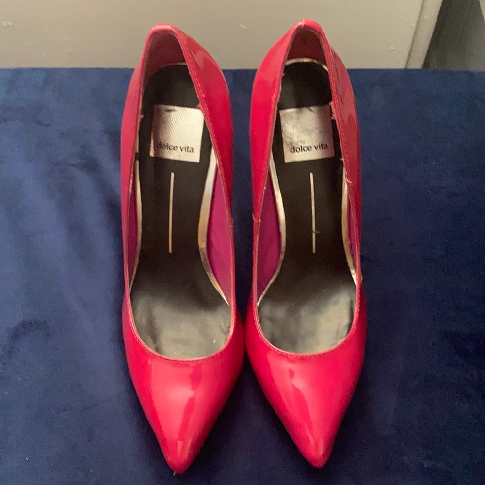 DOLCE VITA Pink Patent Leather Pumps